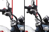 アジャストハンドルクランプ(シルバー)