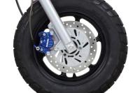 アルミビレット2POTキャリパーフロントセット(ブルー)