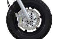 アルミビレット4POTキャリパーフロントセット(シルバー)