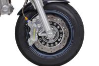 アルミビレット4POTキャリパーフロントセット(シルバー)