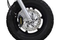 アルミビレット4POTキャリパーフロントセット(ブラック)