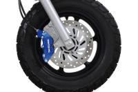 アルミビレット4POTキャリパーフロントセット(ブルー)