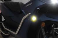 LEDフォグランプキット(カットライン/15W/ホワイト・イエロー切替/フロアステップサイドバー用)