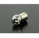 メッキオレンジバルブ/12V 10W(G18 BAU15S)(1個入り)※角度ピン