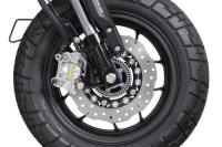 アルミビレット2POTキャリパーフロントセット(シルバー)