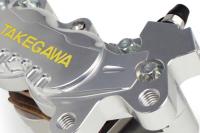 アルミビレット4POTキャリパー(右用　シルバー)