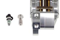 アルミビレット4POTキャリパー(右用　シルバー)