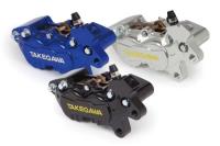 アルミビレット4POTキャリパー(右用　ブラック)