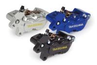 アルミビレット4POTキャリパー(左用　ブラック)