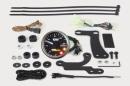 Φ48スモールDNタコメーターキット12500RPM(レブインジケーター付)