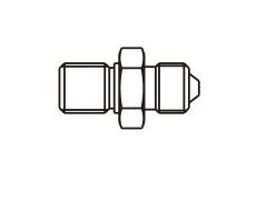 アダプターセット(M10X1.25)(スリムラインホース用)　ブラック