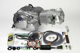 スーパーヘッド4V+Rコンプリートエンジン124cc(セカンダリー)(湿式/油圧式)