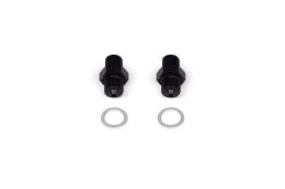 アダプターセット(M10X1.25)(スリムラインホース用)　ブラック