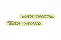 TAKEGAWAステッカー(金文字)