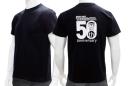 50周年記念Tシャツ(Cデザイン)ブラック/XLサイズ