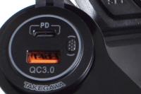 USBチャージャー(シガーソケットタイプ)ステーセット